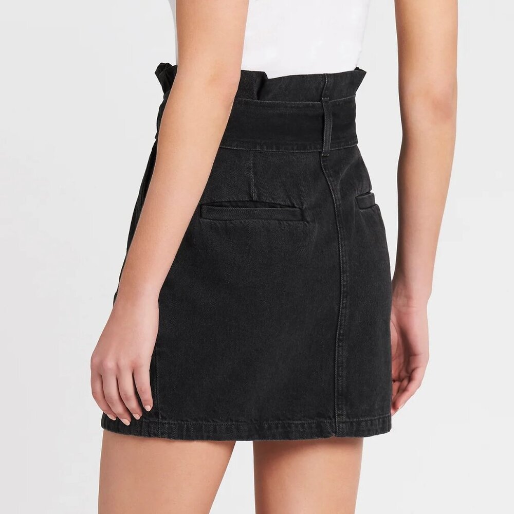 IRO Hovy Paperbag Denim Skirt, Size 36 FR, 2/4 US - Picture 2 of 5